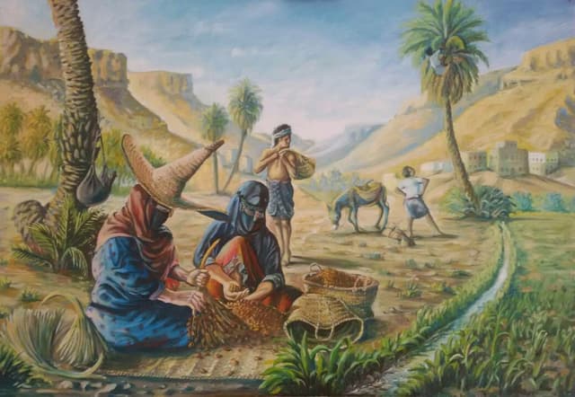 Works by Hadrami Visual Artists أعمال الفنّانين التشكيليين الحضارم